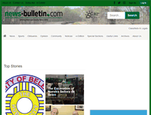 Tablet Screenshot of news-bulletin.com